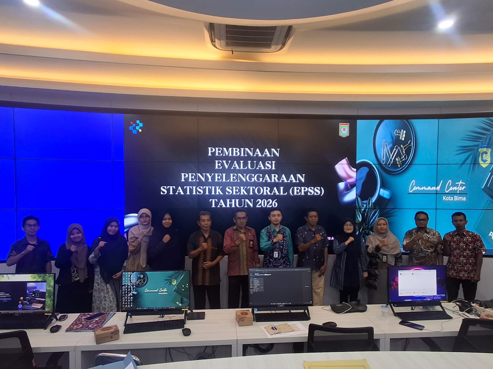 Tingkatkan Indeks Pembangunan Statistik, Dinas Kominfotik Kota Bima Gelar Koordinasi EPSS 2026 Bersama BPS dan OPD Terkait
